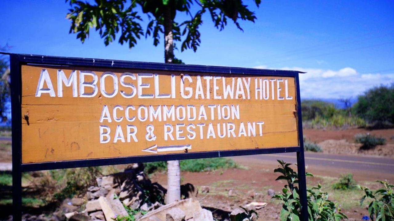 Amboseli Gateway Hotel Kimana Exteriör bild