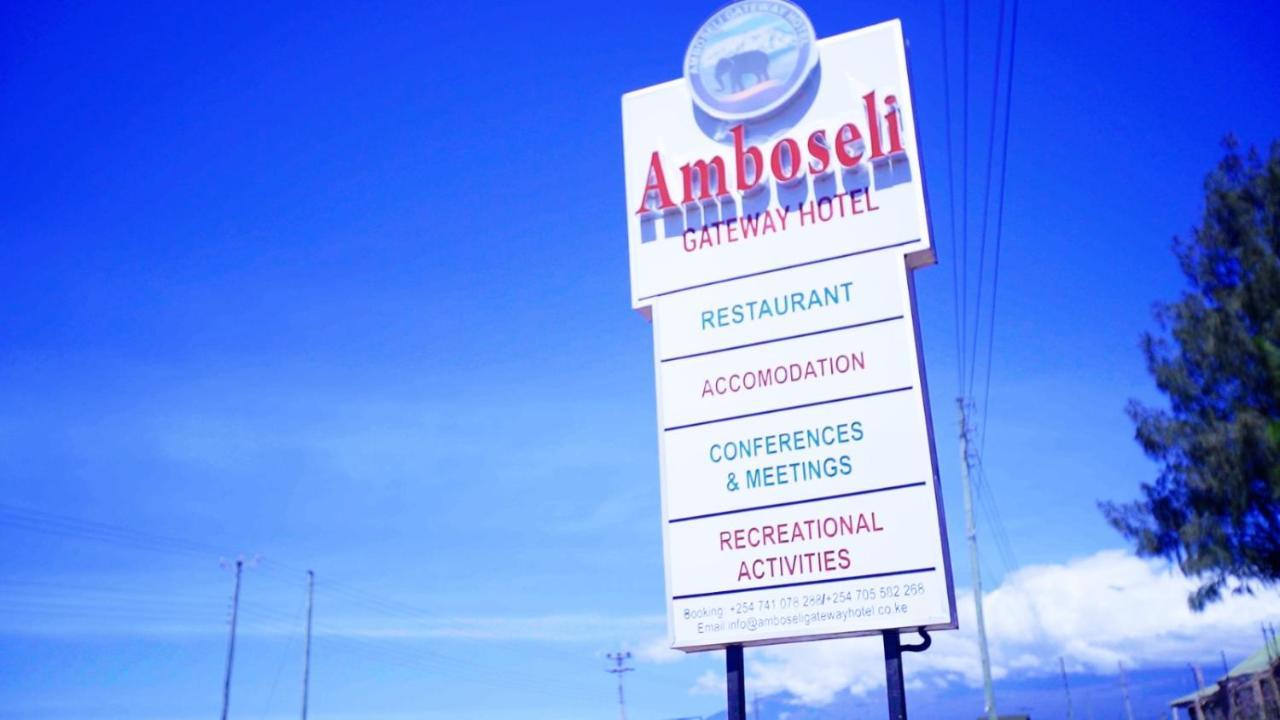 Amboseli Gateway Hotel Kimana Exteriör bild